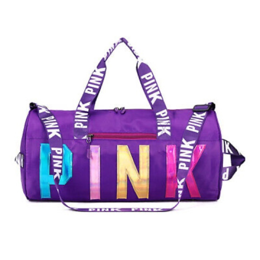 💜Poppin Purple PINK Duffel Bag💜